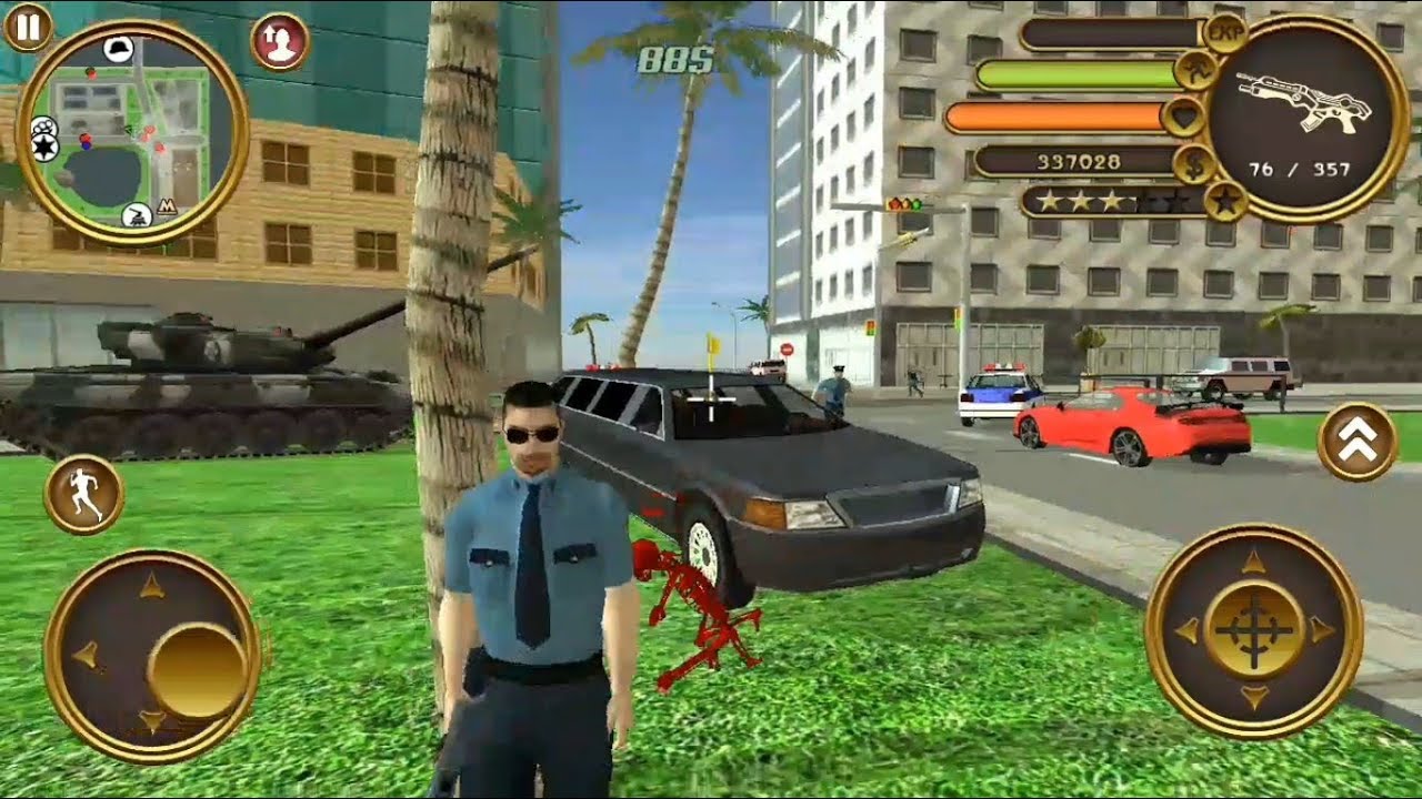 ► Miami Crime Police #6 | Naxeex LLC | GANGSTER MIAMI POLICE vs ANGRY POLICE  many car blast Android