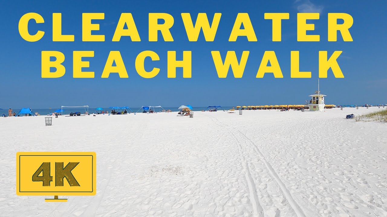 Clearwater Florida Beach Walk