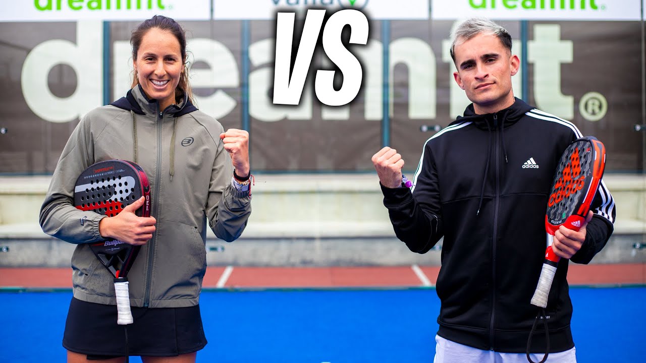 GEMMA TRIAY reta 1VS1 a DELANTERO09 - Partido de Pádel *Tie Break*
