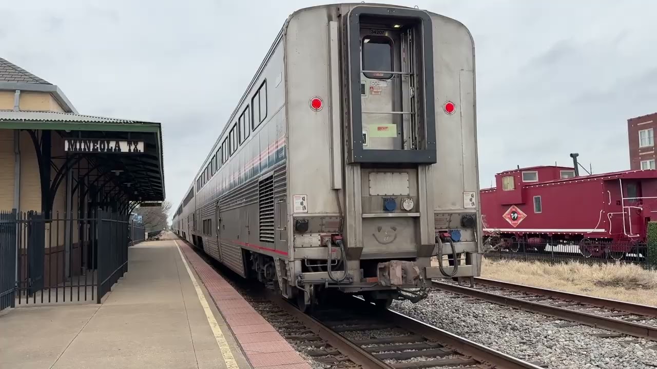 2026-02-10c Amtrak #21 Texas Eagle Westbound