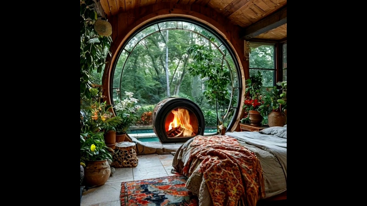 ЗАГОРОДНЫЙ ДОМ МЕЧТЫ ПРИРОДА ПТИЦЫ ЦВЕТЫ #shortvideo #relax #дом #home