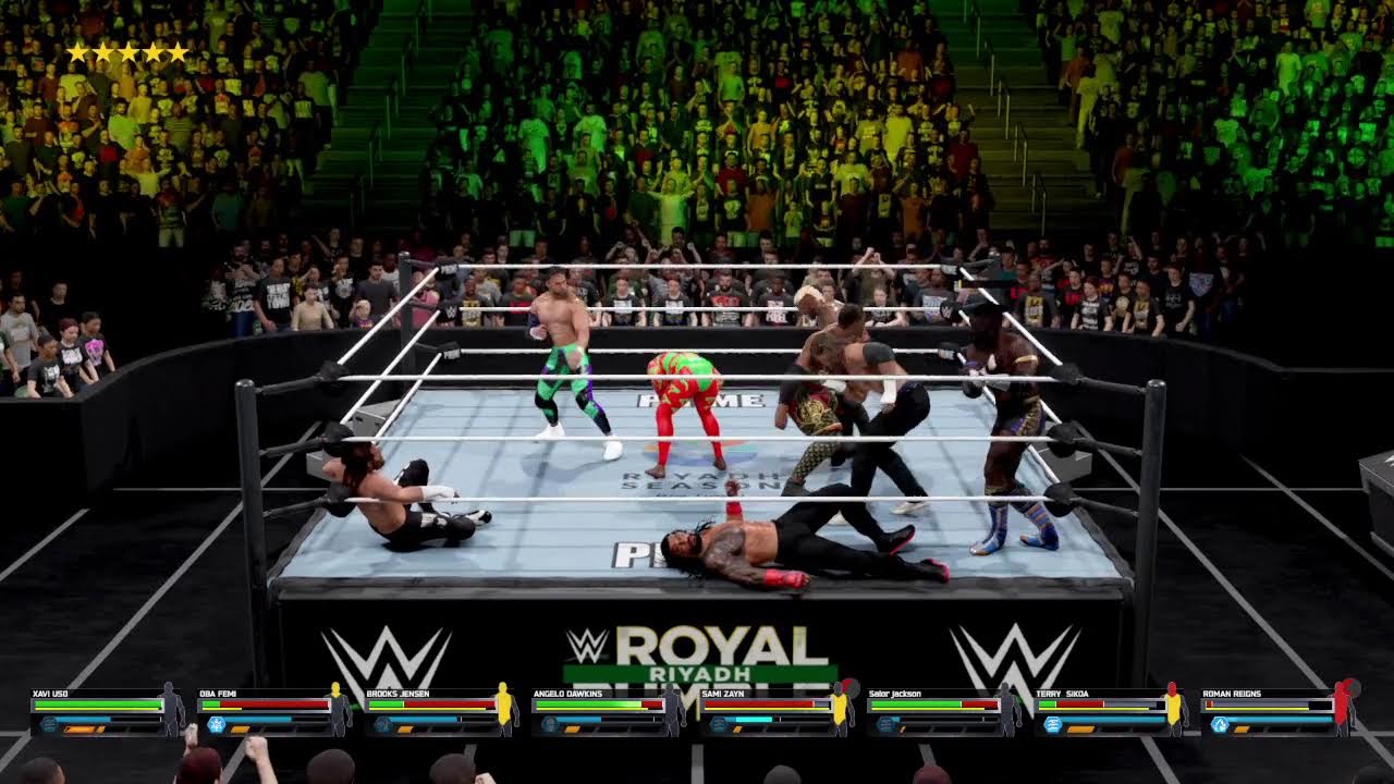 wwe2k25 u mode eraly royal rumble 2026 season 3 ep 4