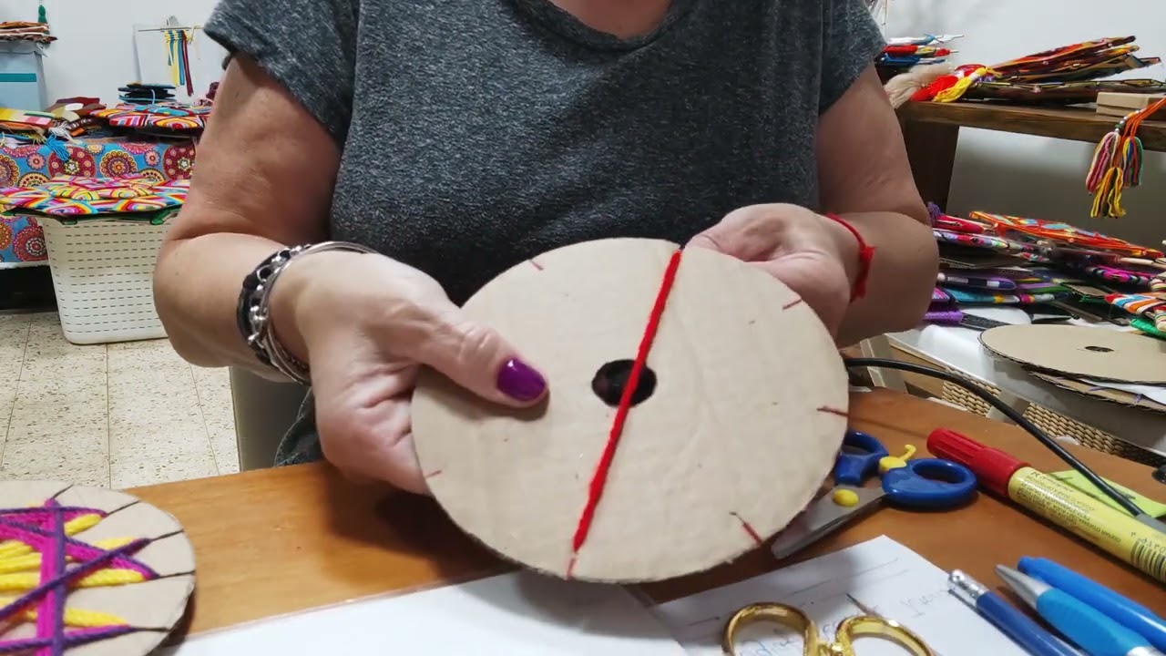 Mandala en carton