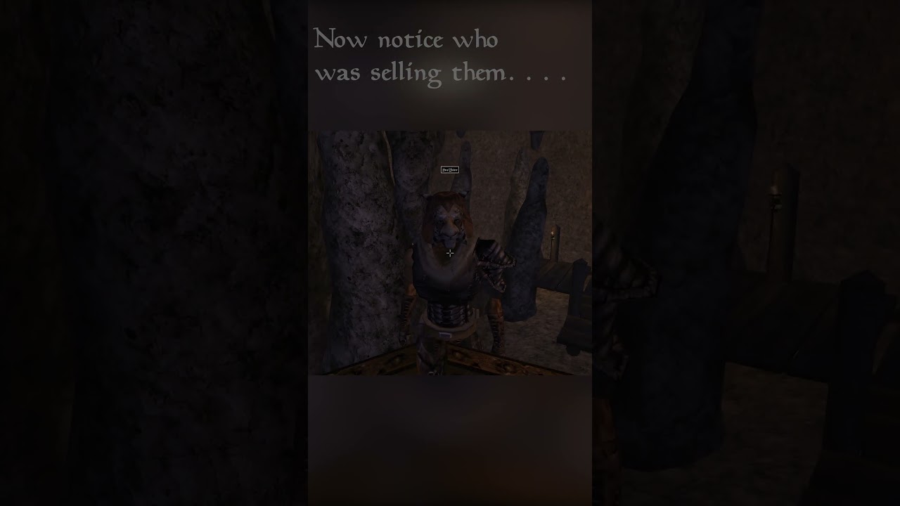 Худший бандит в Elder Scrolls 3: Morrowind | 