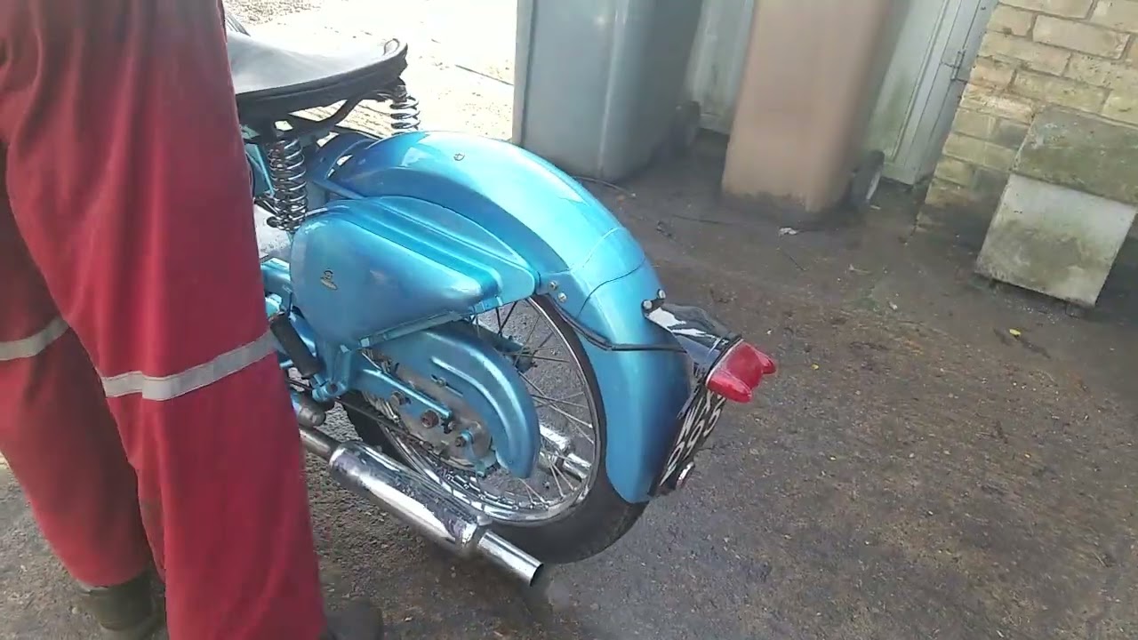 1950 Douglas Mk V 350cc at Andy Tiernans #08678DGL