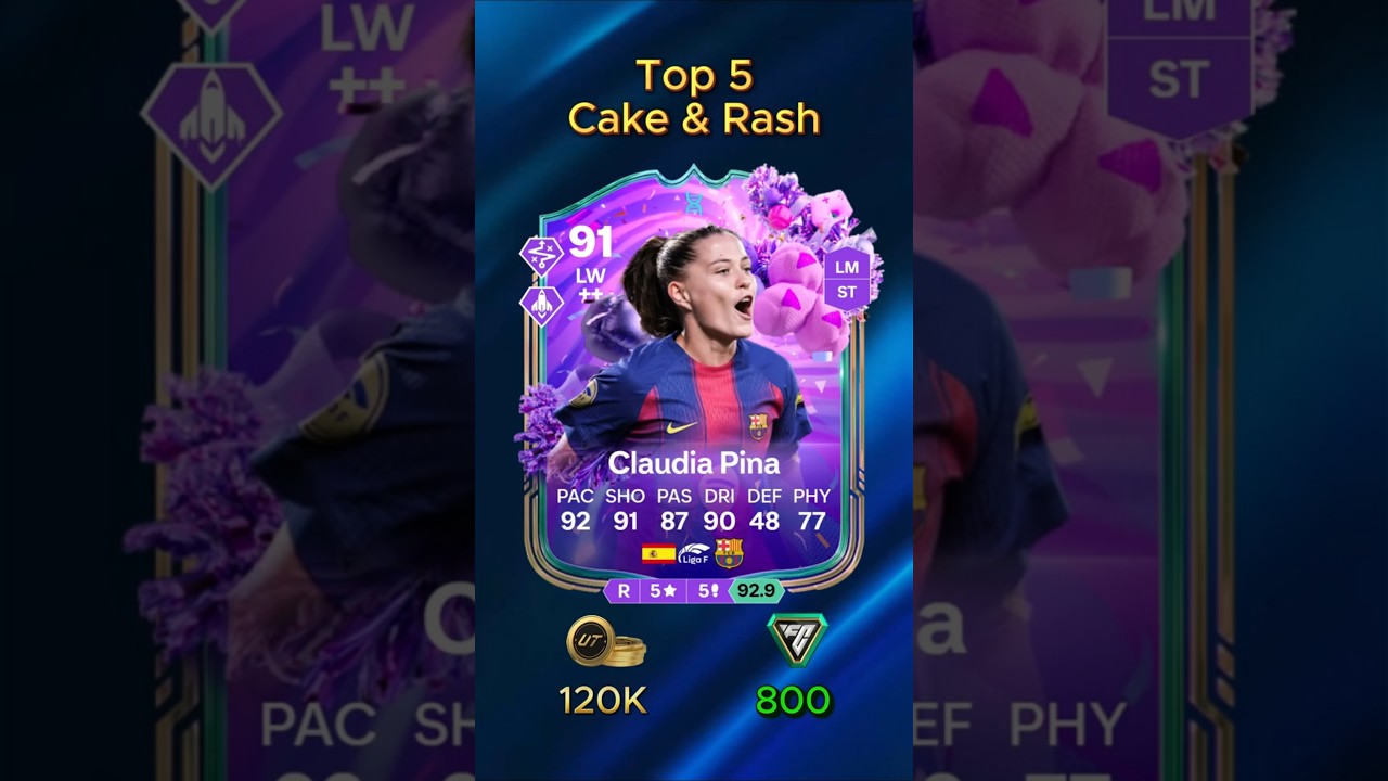 Top 5 evo Cake & Rash Part 2  #fc26 #shorts #short #futbirthday  #ea26 #eafc26
