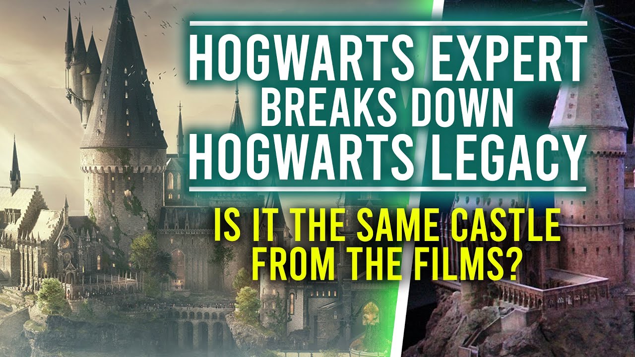 Hogwarts expert REACTS to Hogwarts Legacy | Is it the same castle from the films?