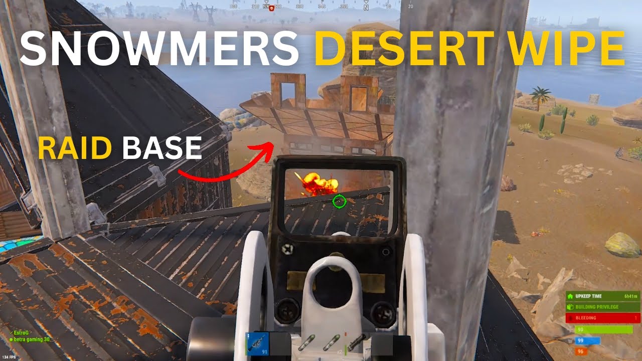 When a snow expert goes to desert...