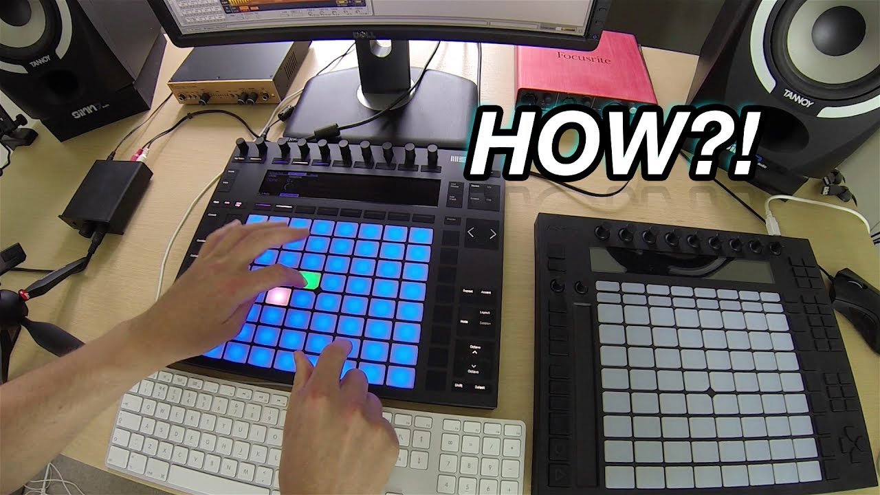 Ableton Push Tutorial: 64 Pad Mode ( for both Push 1 and Push 2 )