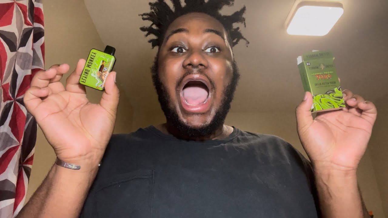 Turned into a monkey off the flying Monkey. A Flying Monkey (sour apple)[Heavy Hitter Blend] Review