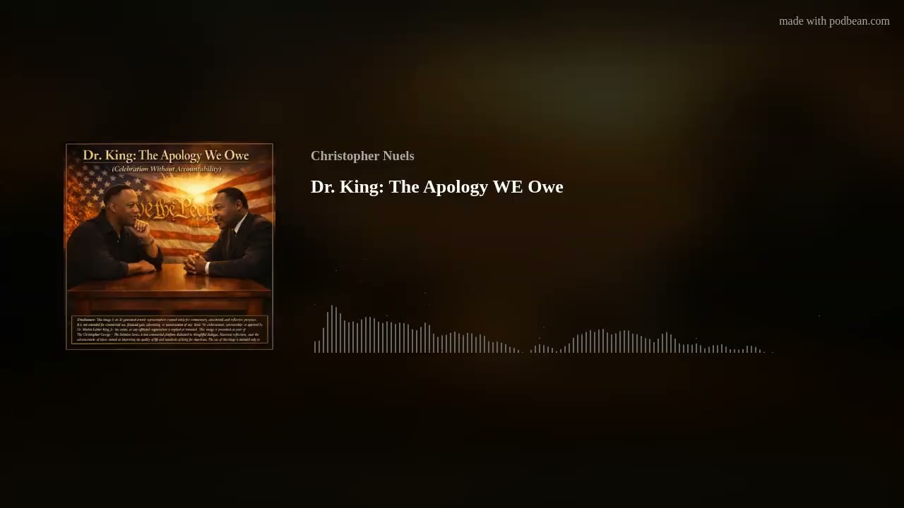 Dr. King: The Apology WE Owe