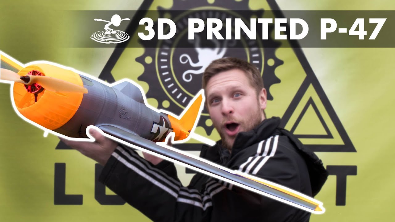 3D Printed Plane Meets Blizzard!
