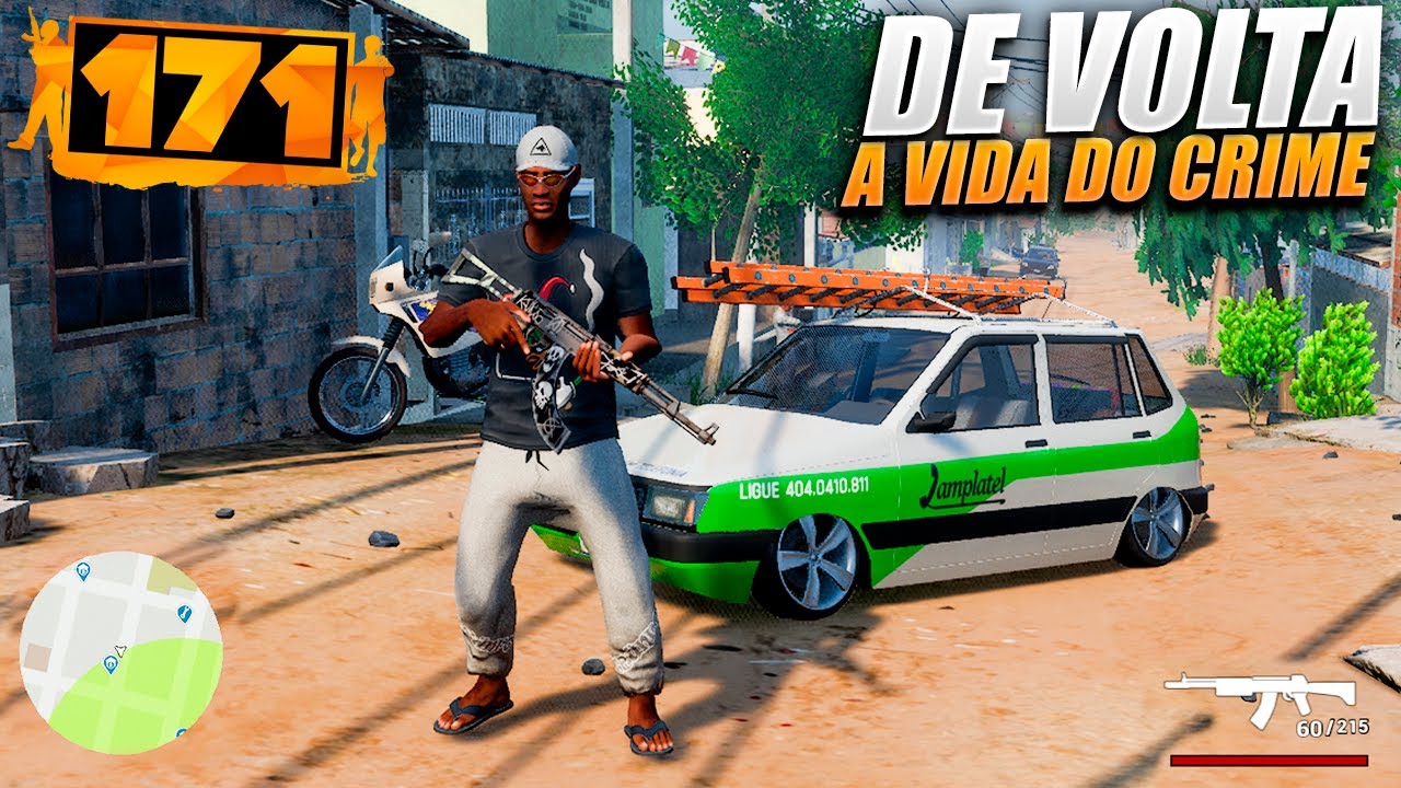 COMO ESTÁ 171 O GTA BRASILEIRO EM 2024!! NOVAS GANGUES, MISSÕES e TRABALHOS!😱