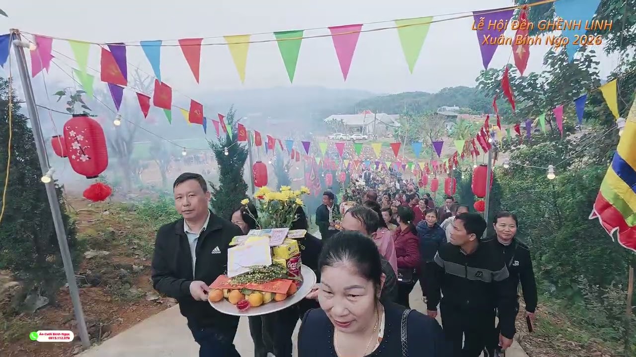 Rước Lễ Đền GHỀNH LINH năm 2026
