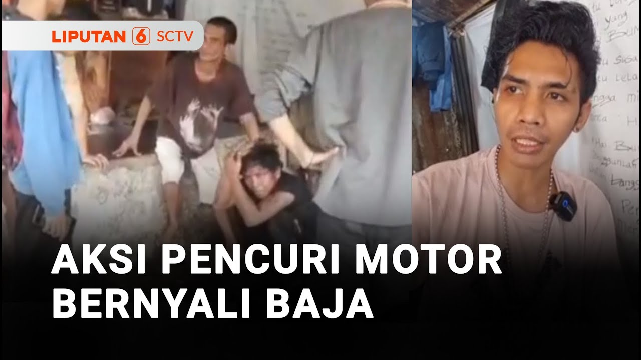Akhir Cerita Aksi Nekat Pencuri Motor Bernyali Baja | Liputan 6