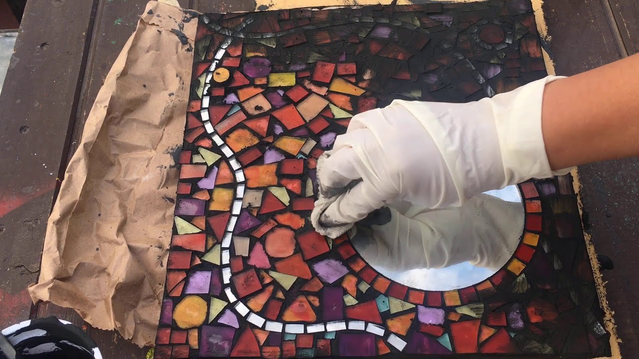 COMO COLOCAR PASTINA FACIL Y RAPIDO 👍👍😍 😍 😍 😍 !!! (CURSO DE MOSAIQUISMO 2020)
