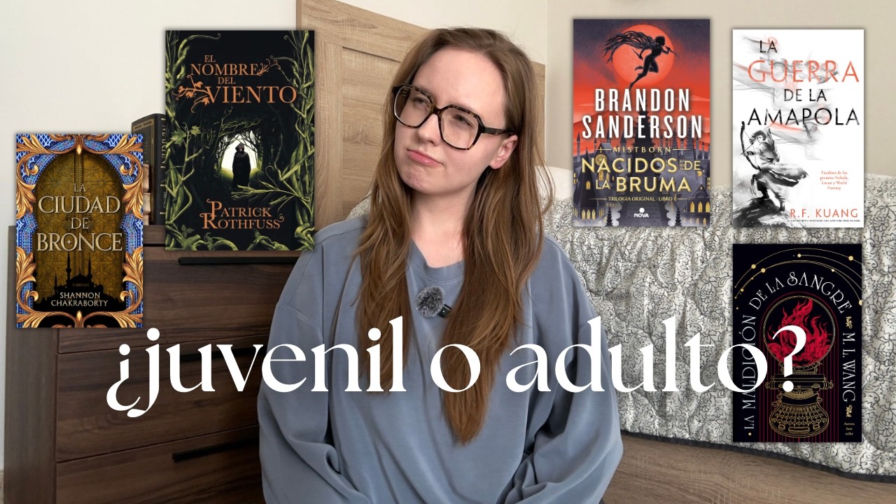 Libros de fantas&iacute;a entre juvenil y adulta