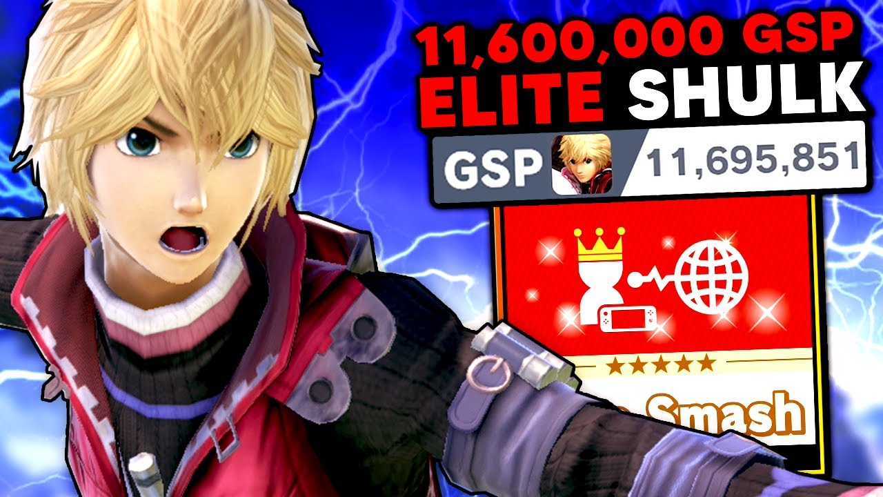 This is what an 11,600,000 GSP Shulk looks like in Elite Smash