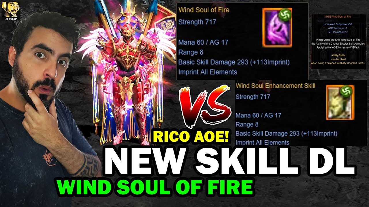 DARK LORD NEW SKILL WIND SOUL OF FIRE ES INCREIBLE!😱🔥l  Muonline S19.1.3