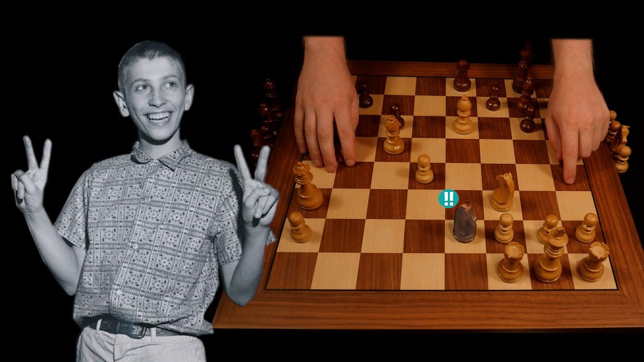 Game of the Century ASMR ♔ Donald Byrne vs Bobby Fischer, 1956 ♔ Chess Relaxation