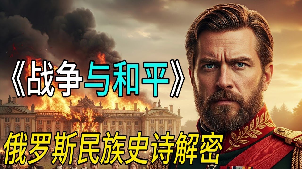 《战争与和平》解析：托尔斯泰写历史，也写破碎的人|《战争与和平》——托尔斯泰的战争，是所有人的命运之战|War and Peace|Tolstoy|世界名著|皮埃尔|娜塔莎|安德烈|俄国文学|爱