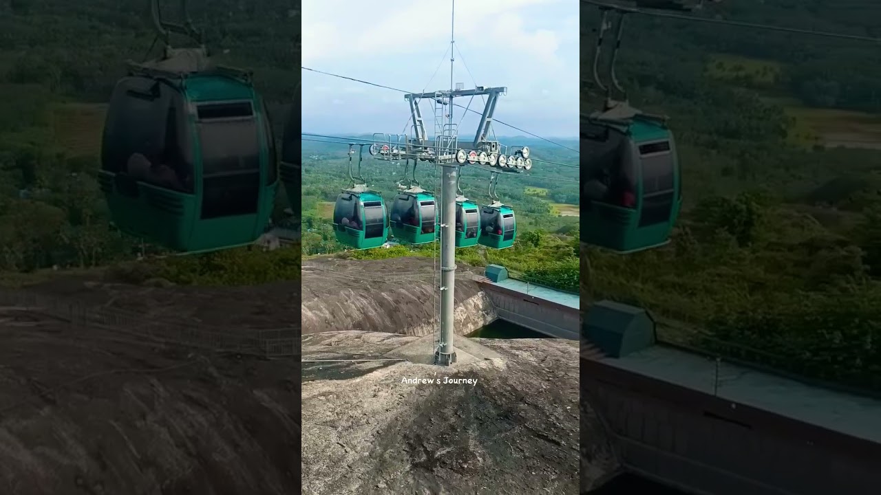 Jatayu Earth Center Ropeway - #kerala #kollam #jatayuearthcenter