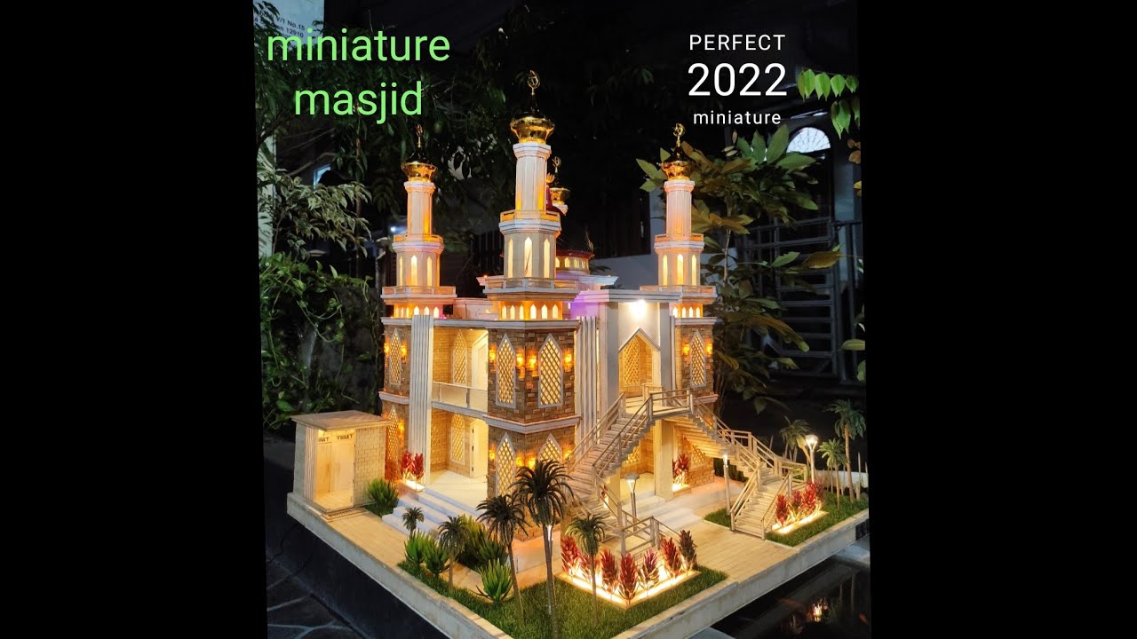DIY MINIATUR MASJID