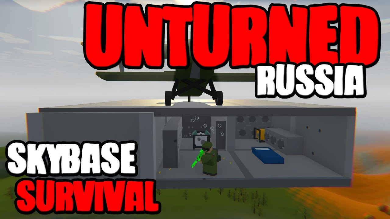 Я выжил на Unturned в воздушной базе, и вот что произошло...