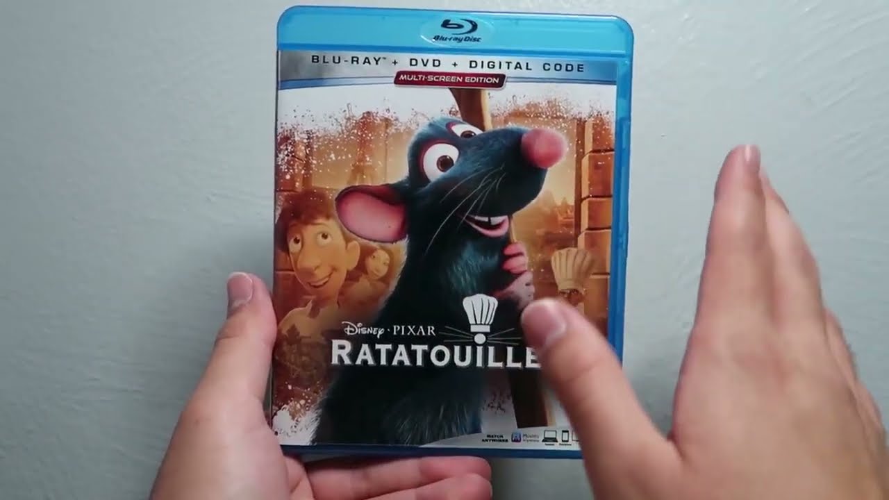 Ratatouille Blu-ray Unboxing (One Shot)