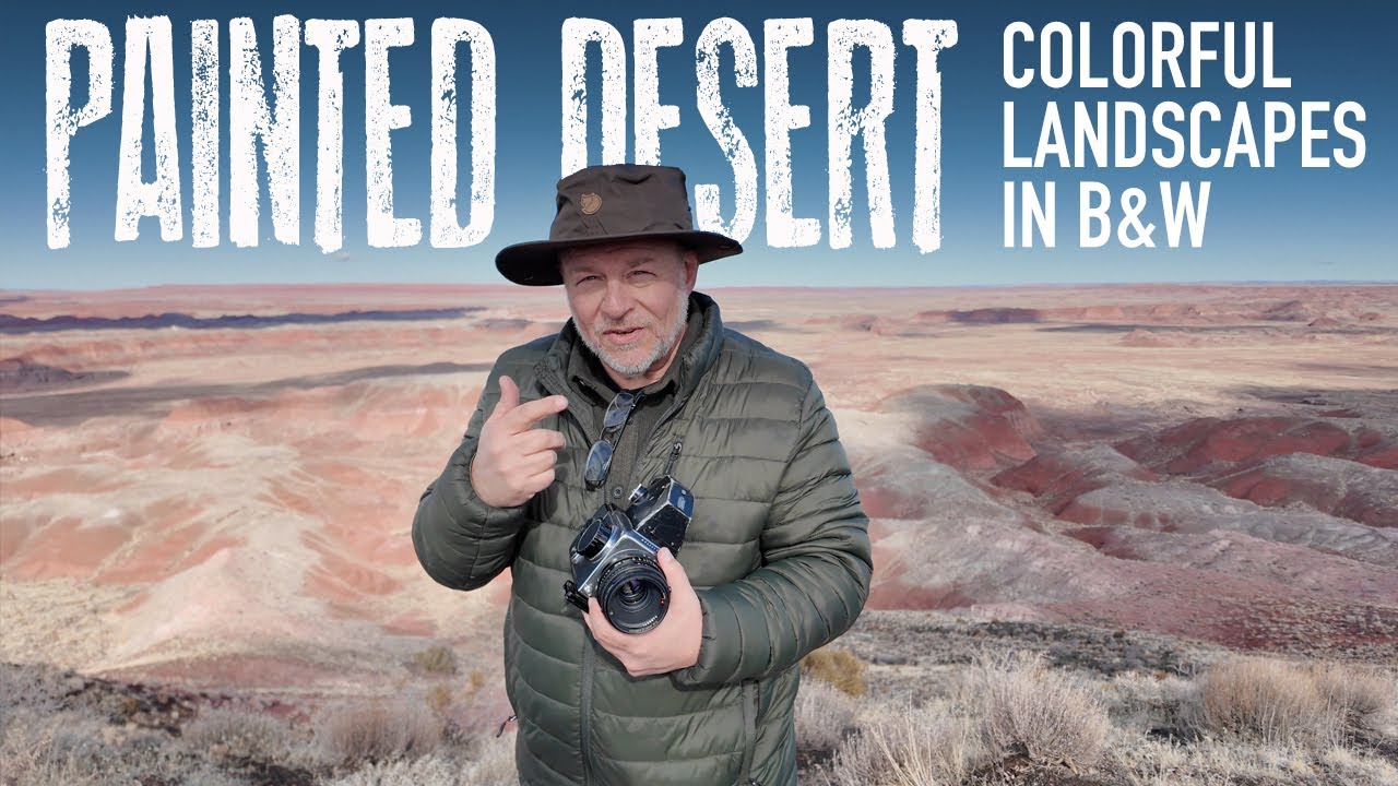 Landscape Photography at Arizona's Painted Desert (in Black and White)