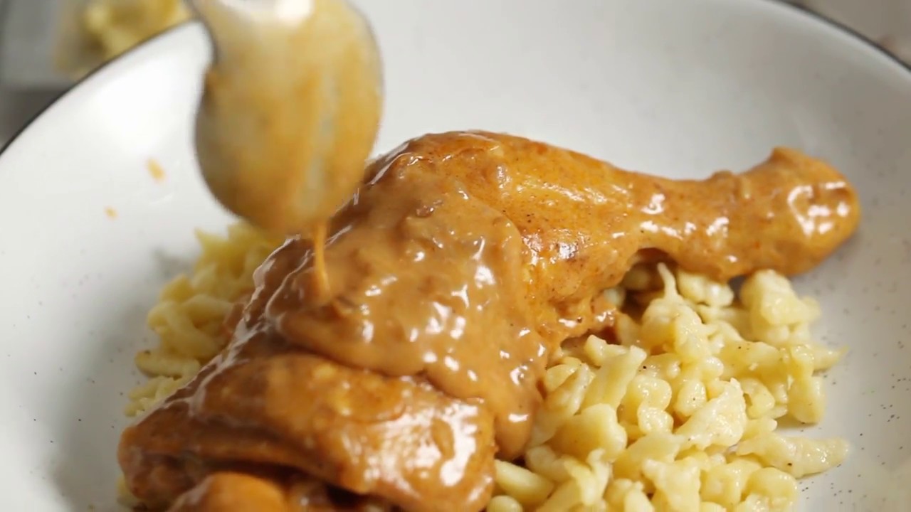 Simple Chicken Paprikas Recipe