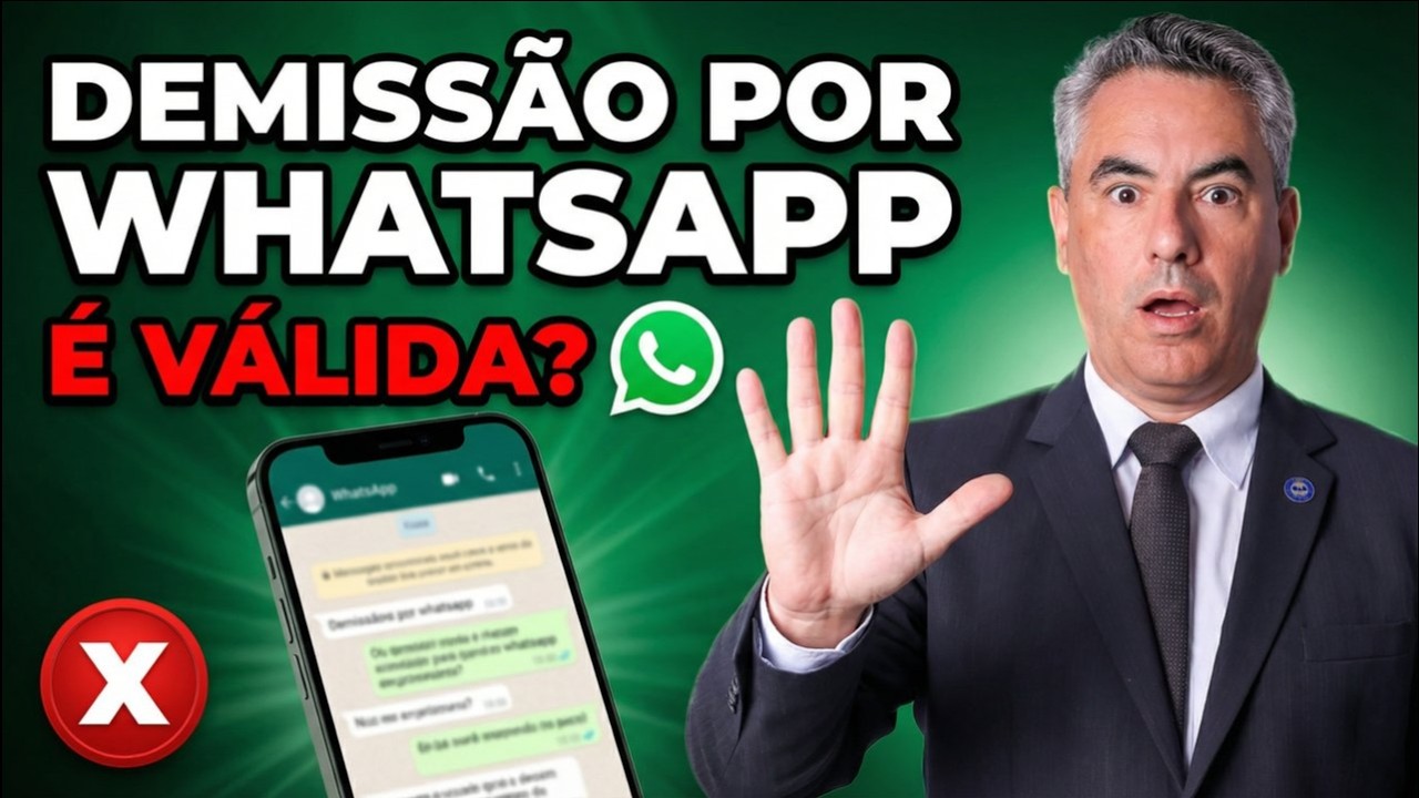 IMPORTANTE: Fui DEMITIDO pelo WhatsApp, e agora? Seus direitos GARANTIDOS!