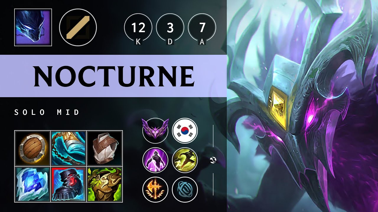 Nocturne Mid vs Viktor - KR Master Patch 25.04