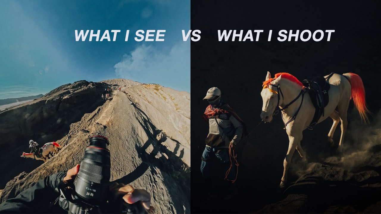 Situasi VS Hasil di Kawah Bromo | Fotografi POV