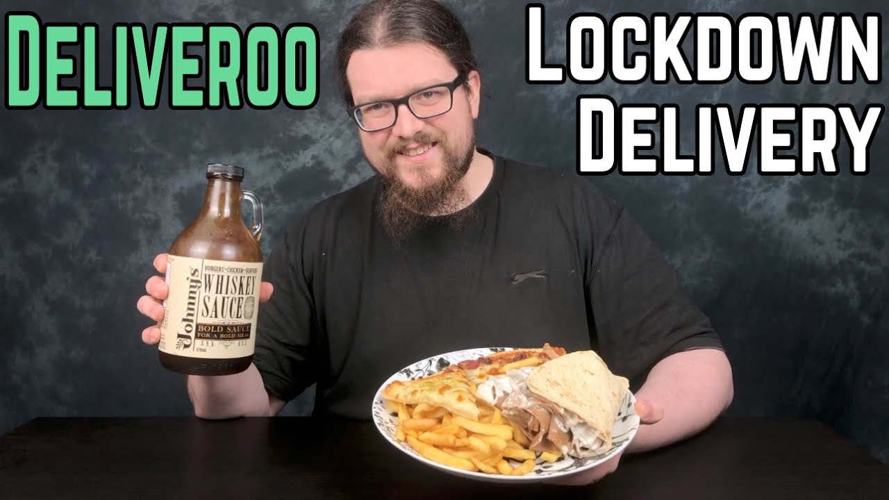 Deliveroo Review! App Demonstration and Food from Alfredo's in Liverpool! + Johnny's Whiskey Sauce