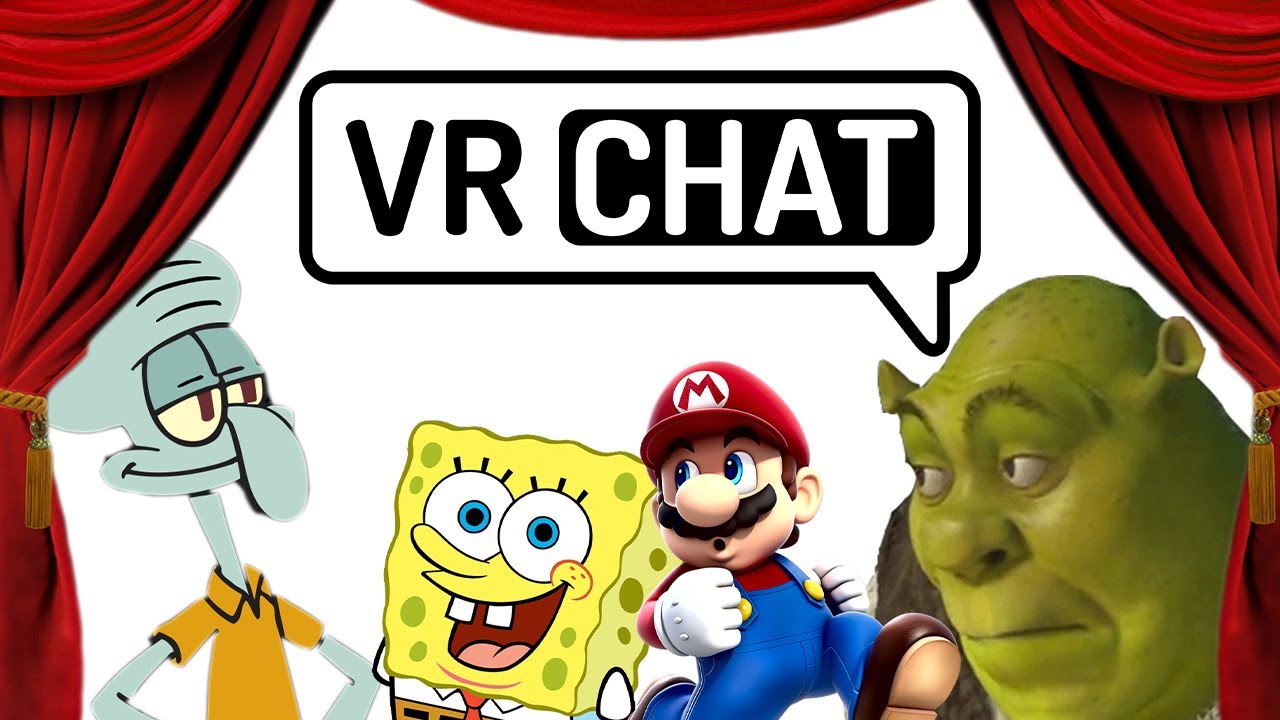 VRCHAT Voice Trolling (SpongeBob, Mario, Shrek)