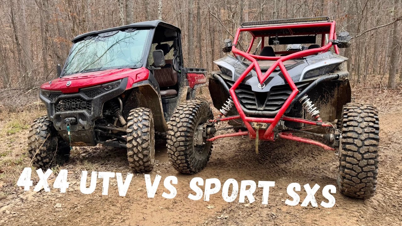 CFMOTO U10 Pro vs Sport SXS Trails w/ Polaris RZRs & Honda & ZFORCE