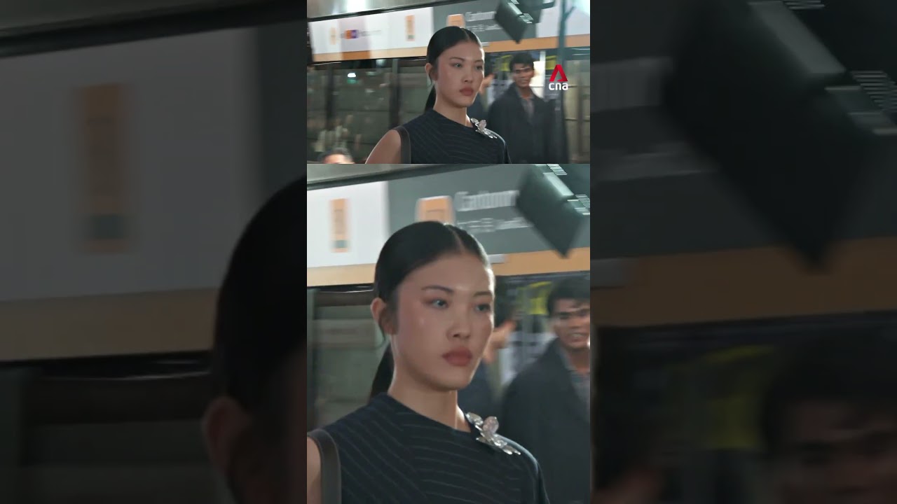 LASALLE students hold graduation show at new Cantonment MRT station