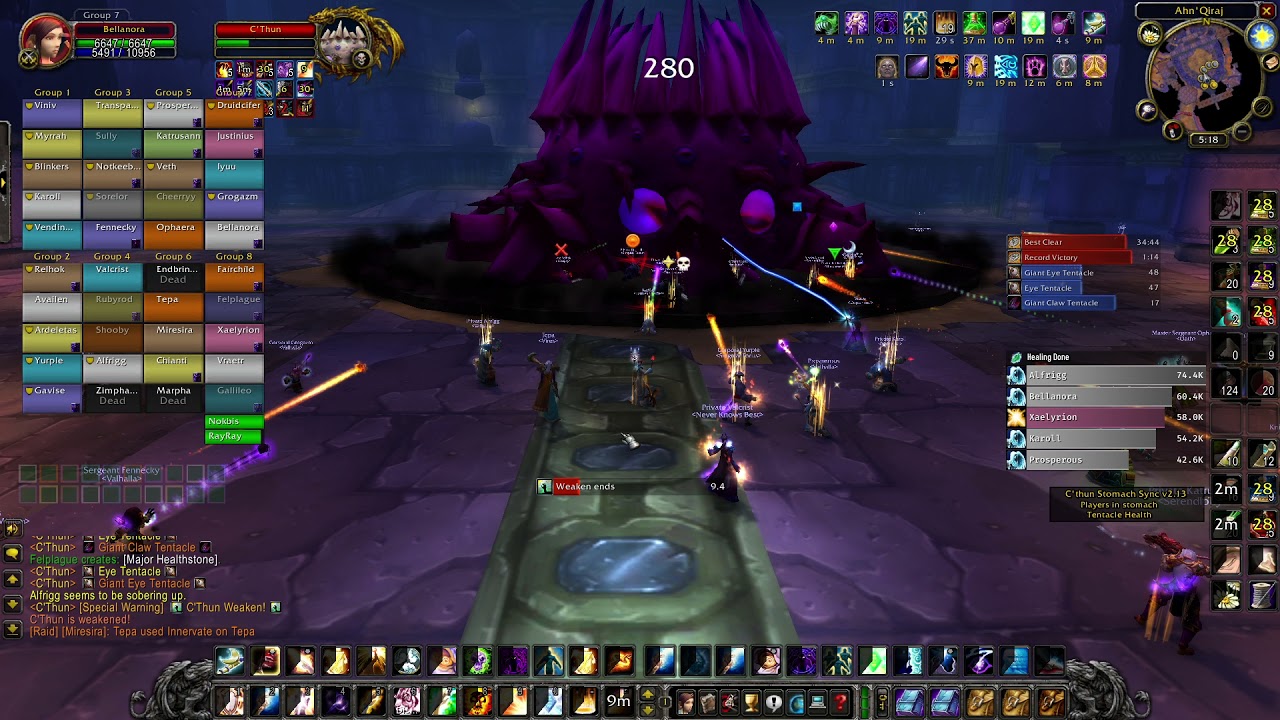 WoW: Classic - AQ40 - C'Thun