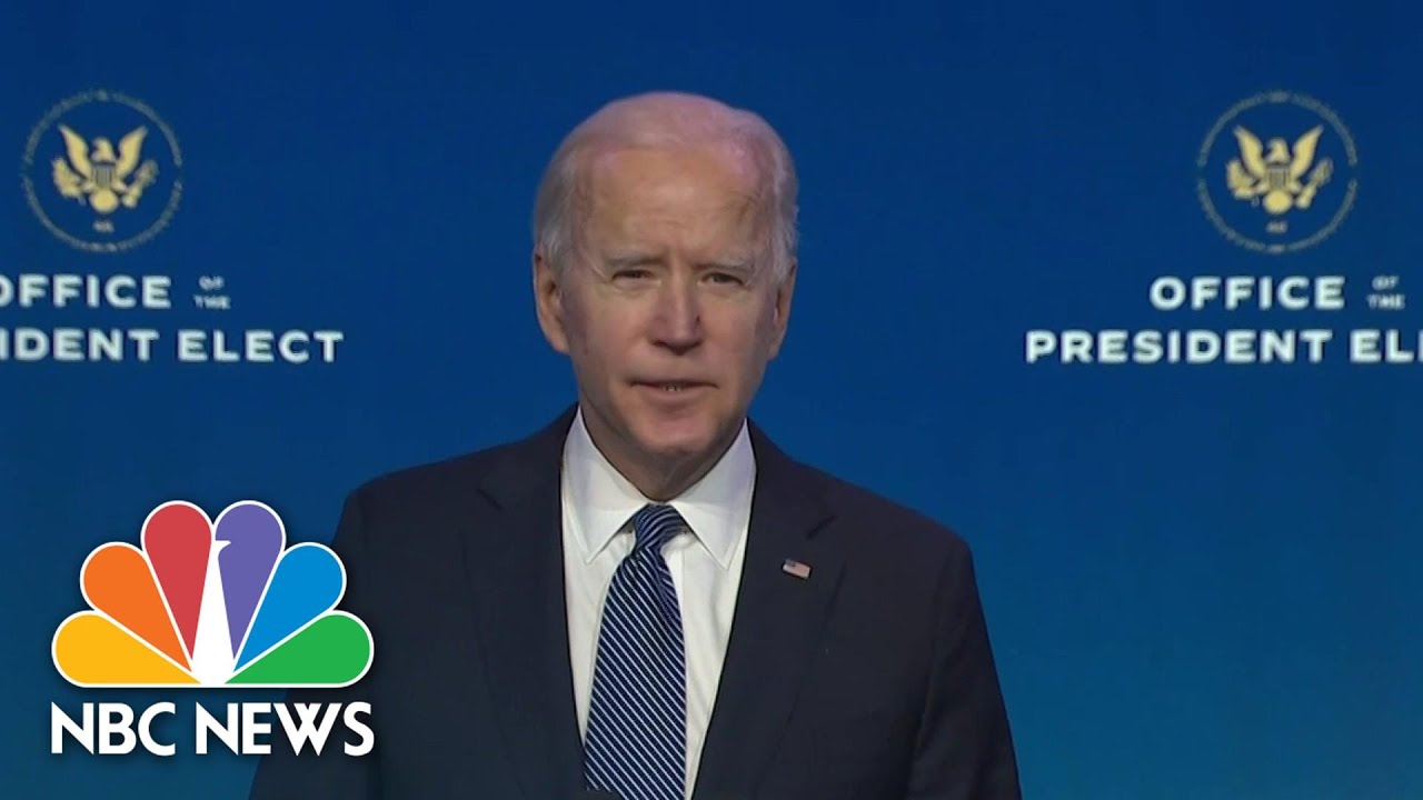 Biden Condemns Capitol Riot As 'An Unprecedented Assault On Our Democracy' | NBC News