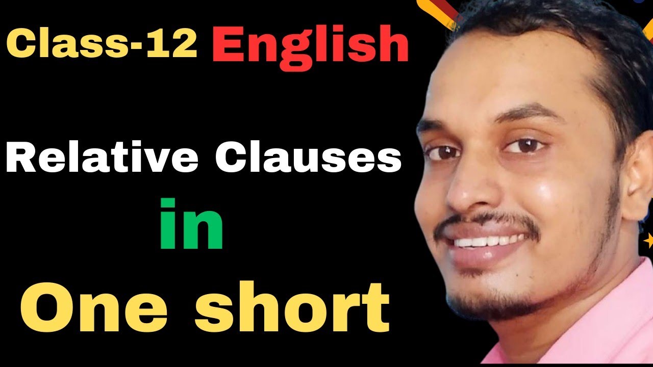Relative Clauses in One Short | Online Class by Shyam Sir