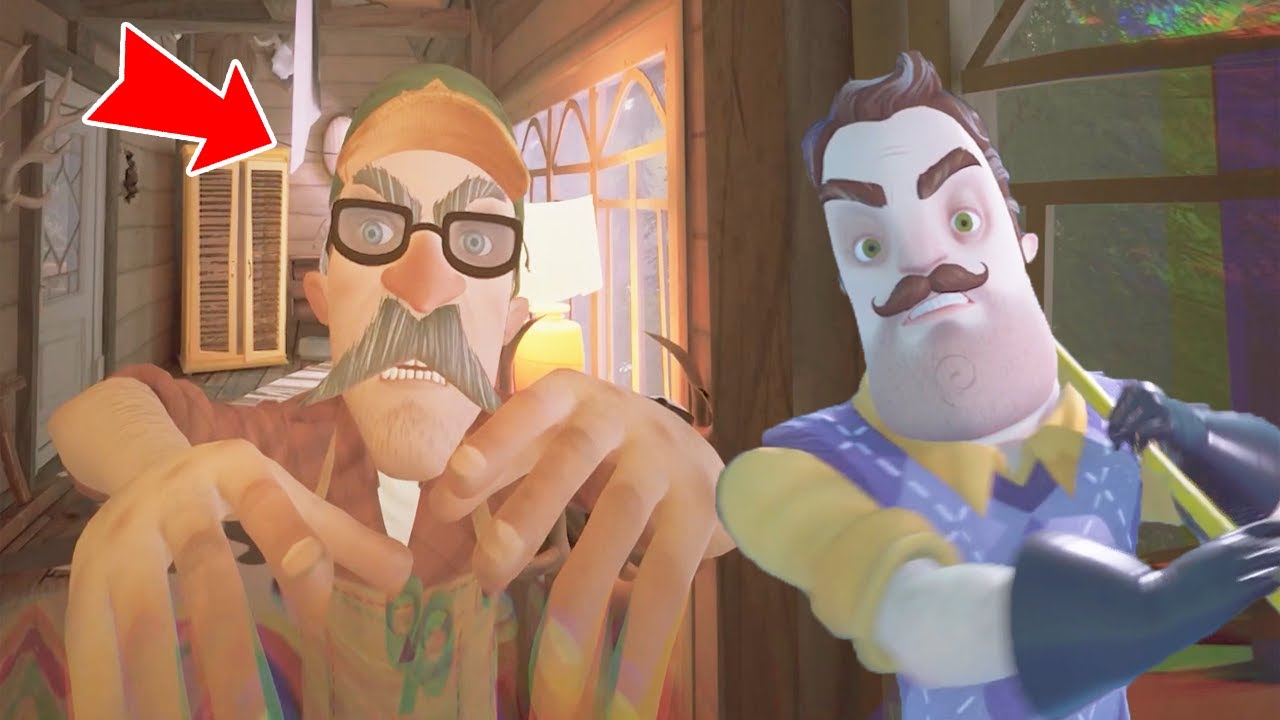 Çatlak Komşunun Yaveri Garip Avcı Hello Neighbor 2 Oyunu