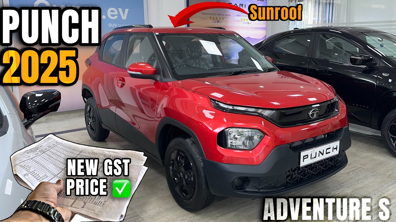 2025 New Tata Punch Adventure S ✅ New GST Price Drop अब और भी सस्ता 🔥
