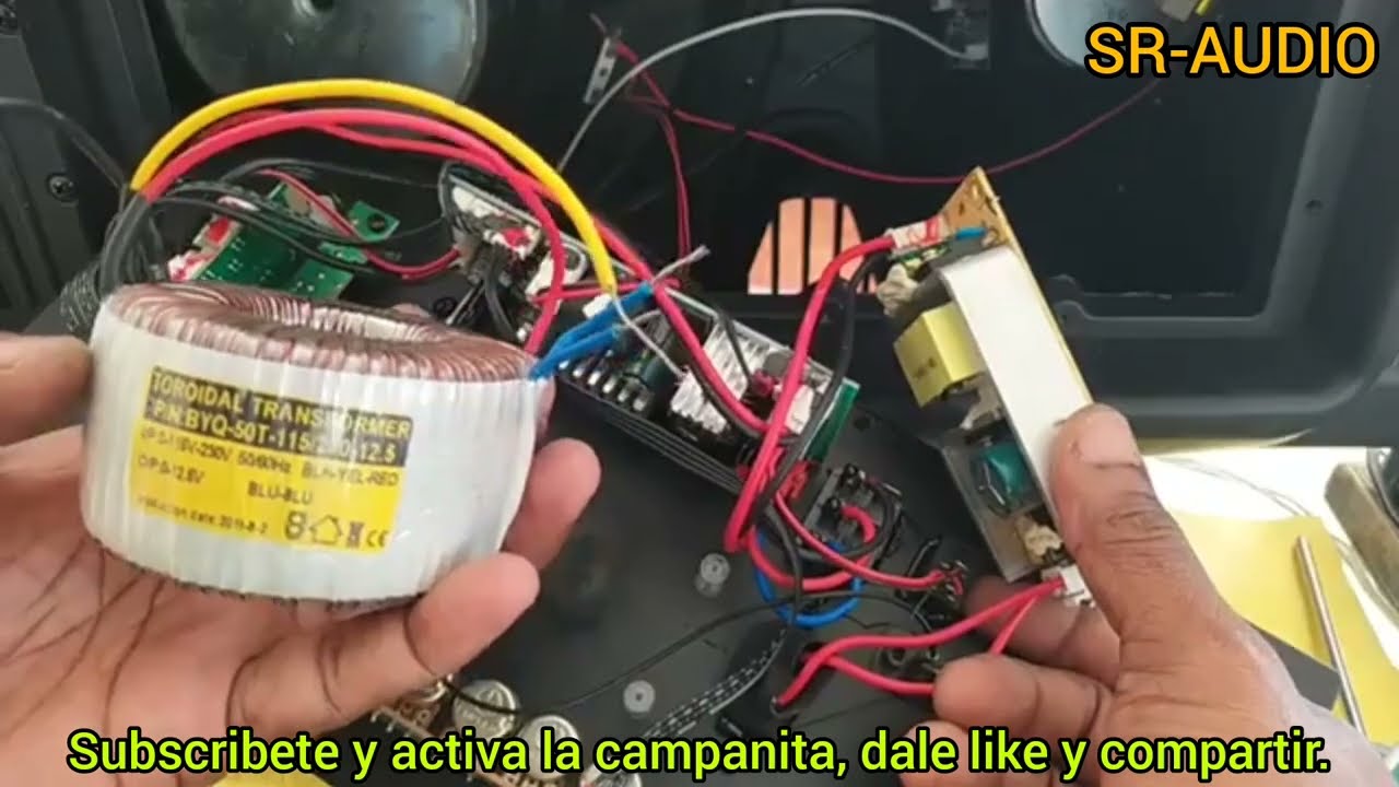 hagámoslo juntos, Reparación paso a paso de cabina amplificada. no enciende.