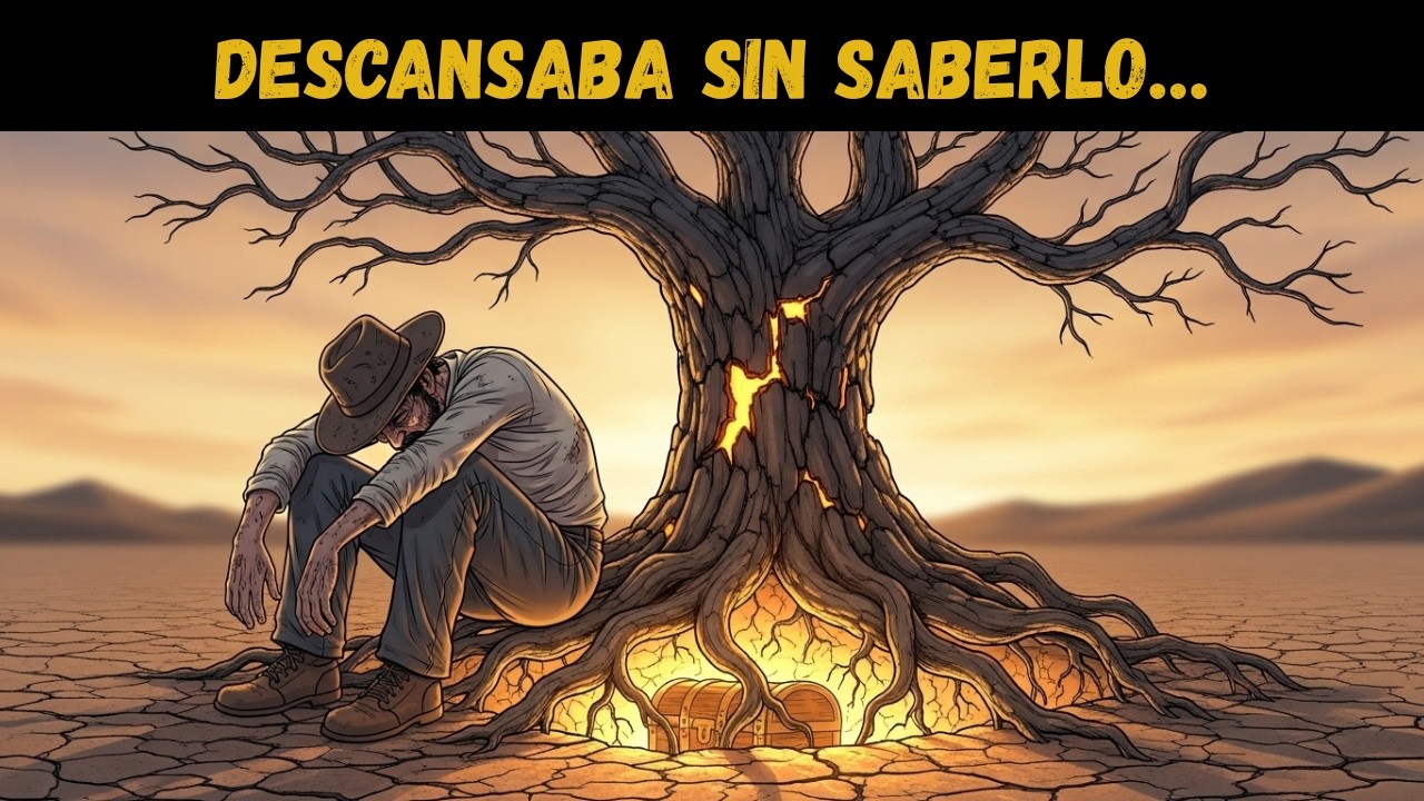 El Jornalero Que Descansaba Bajo Un Árbol Seco… Sin Saber Que Bajo Sus Raíces Dormía Un Cofre Olvida