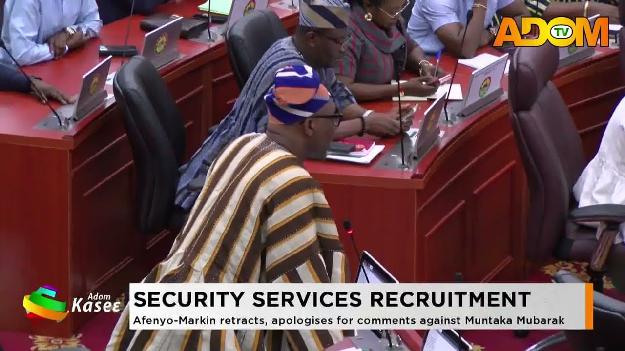 Afenyo Markin retracts, apologises for comments against Muntaka Mubarak- Premtobre kasee on Adom TV