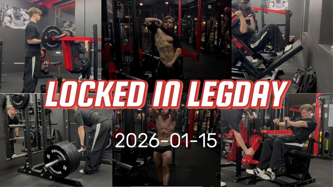 LEGDAY 10% YAP 90% GYM | 2026-01-15