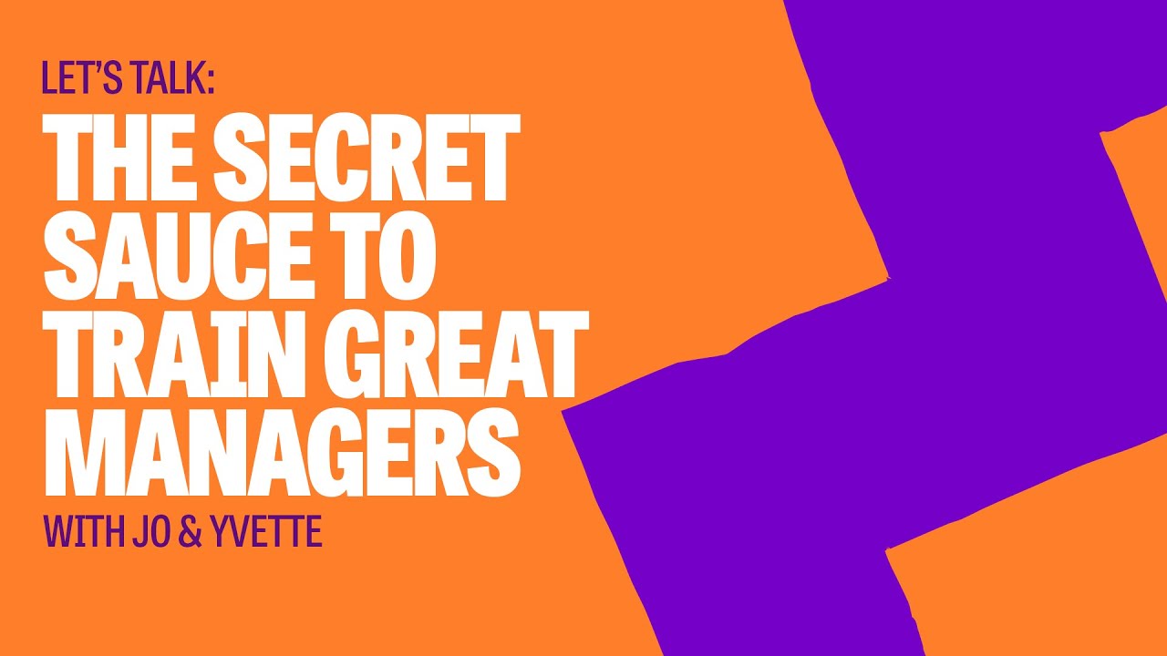 Learn The Secret To Training & Developing Great Managers