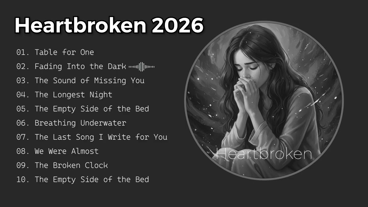 Heartbroken New Songs 2026 - Heartbroken || English Sad Songs Playlist || Good Vibes Relaxing Music