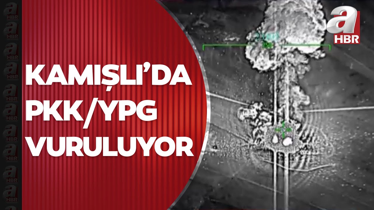 Kamışlı'da PKK/YPG hedefleri böyle vuruldu! Suriye petrolünü satan terör örgütüne operasyon sürüyor